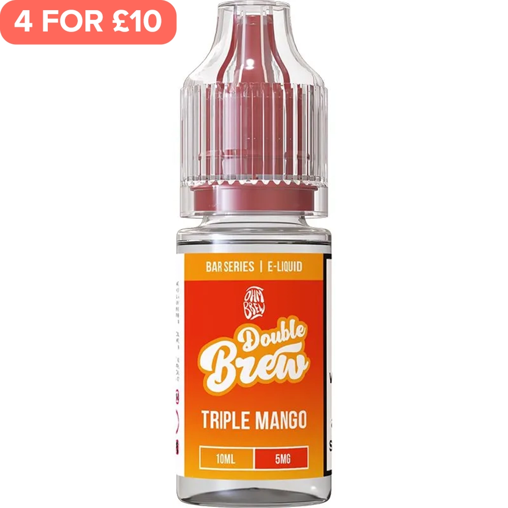 Triple Mango Double Brew Bar Series E-Liquid 10ml
