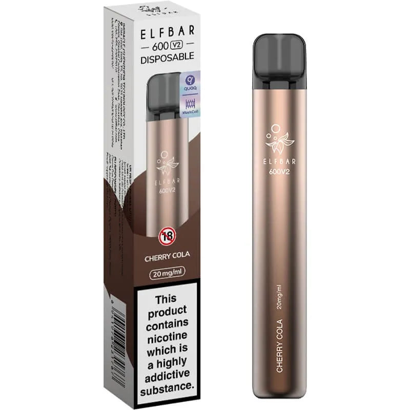 Elf Bar 600V2 Cherry Cola Disposable Vape