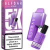 Elf Bar AF5000 Grape Rechargeable Disposable Vape box, device and refill container