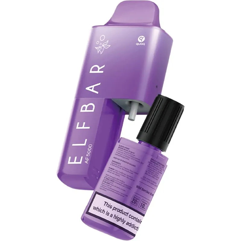 Elf Bar AF5000 Wild Berries Ice Rechargeable Disposable Vape 12ml
