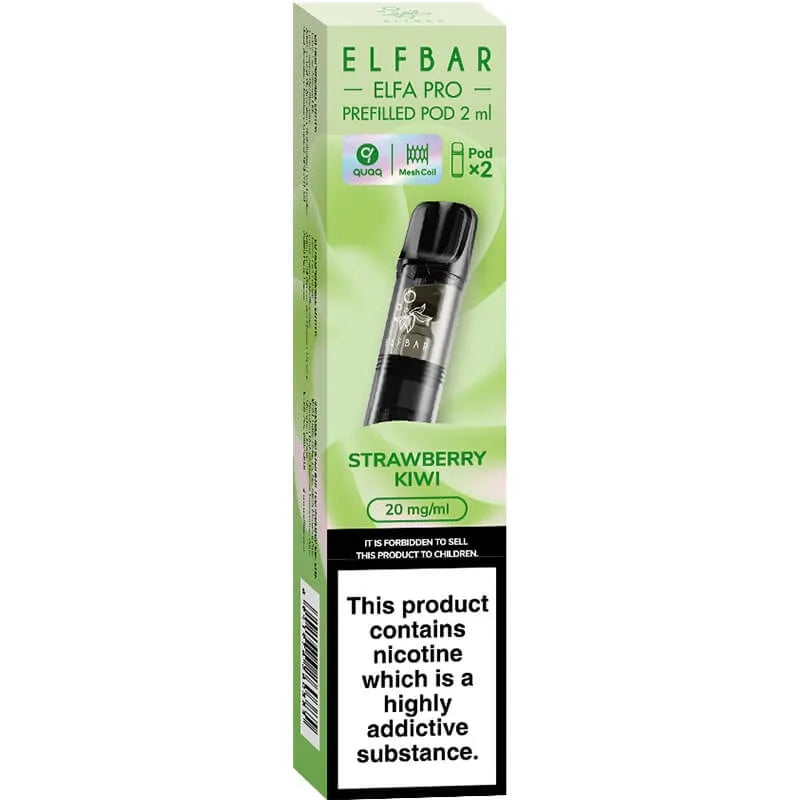 Elf Bar ELFA PRO Strawberry Kiwi Pods 2 Pack