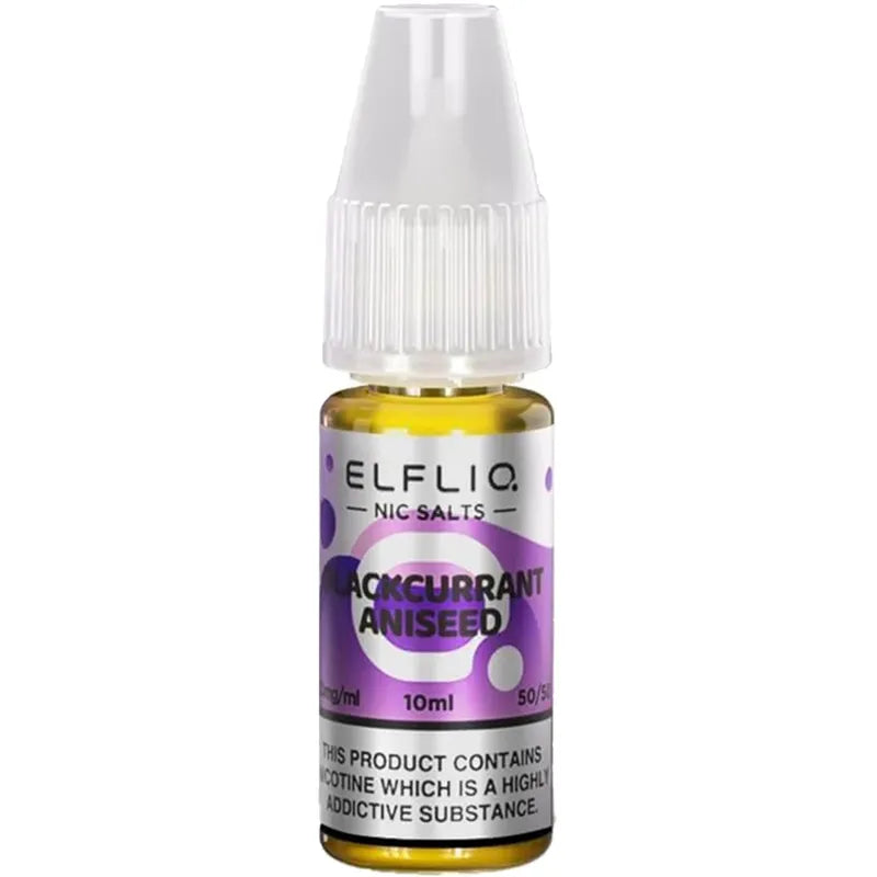 ELFLIQ by Elf Bar Blackcurrant Aniseed E-Liquid 10ml bottle
