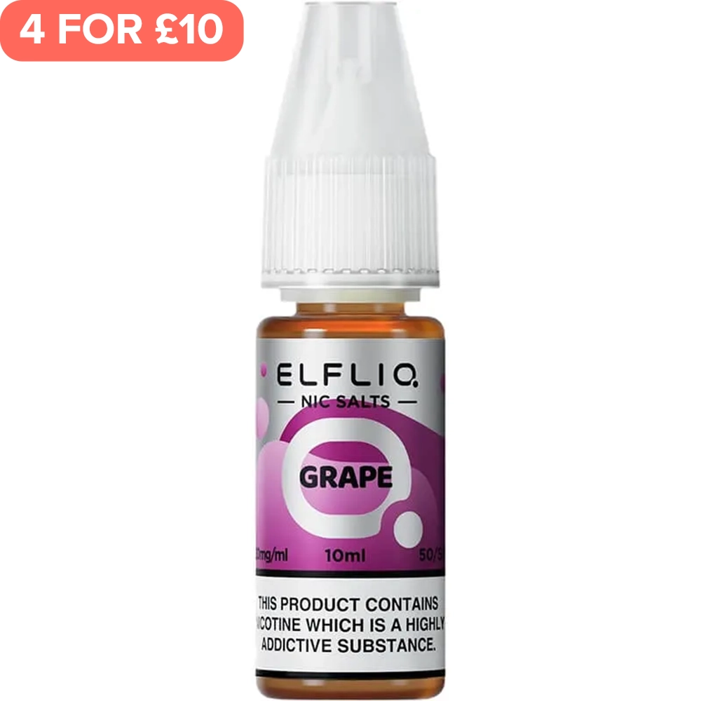 Grape ELFLIQ by Elf Bar E-Liquid 10ml