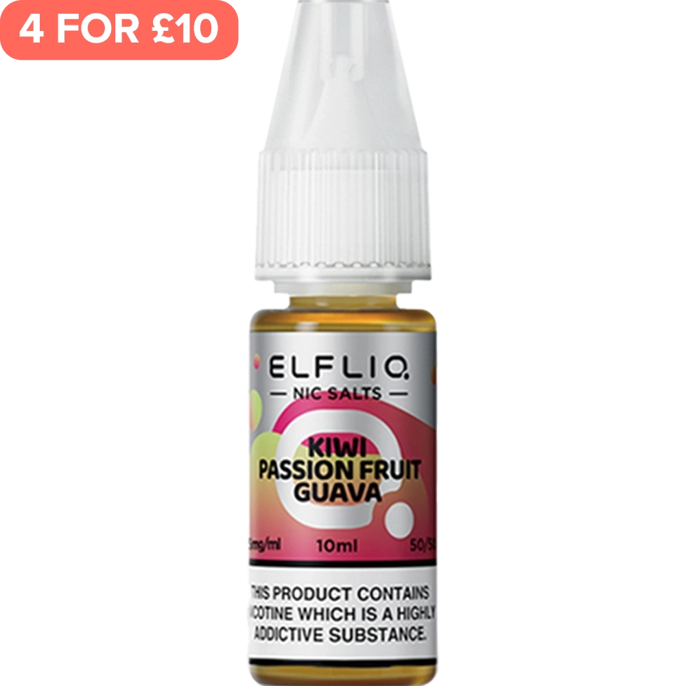 Kiwi Passionfruit Guava ELFLIQ by Elf Bar E-Liquid 10ml