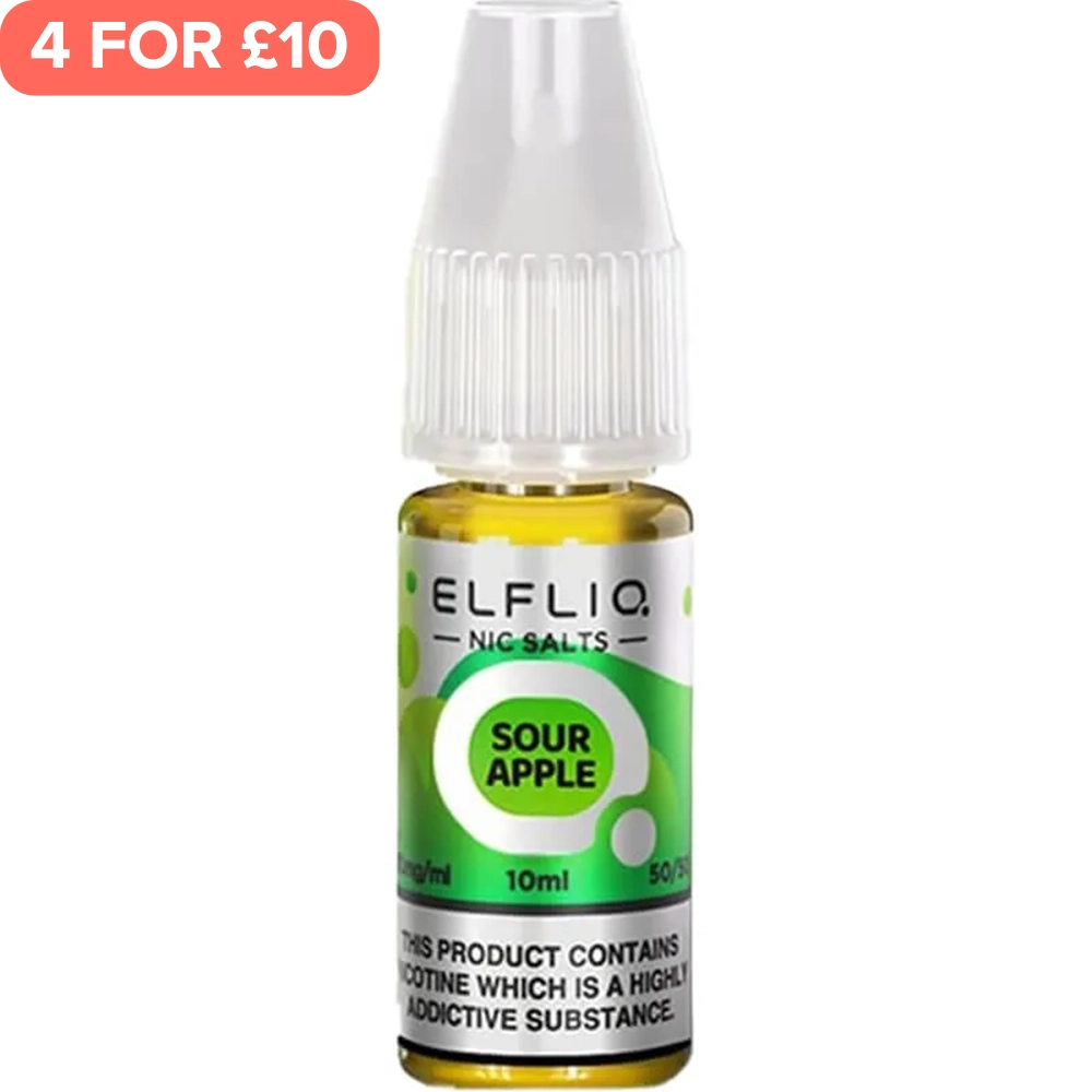 Sour Apple ELFLIQ by Elf Bar E-Liquid 10ml
