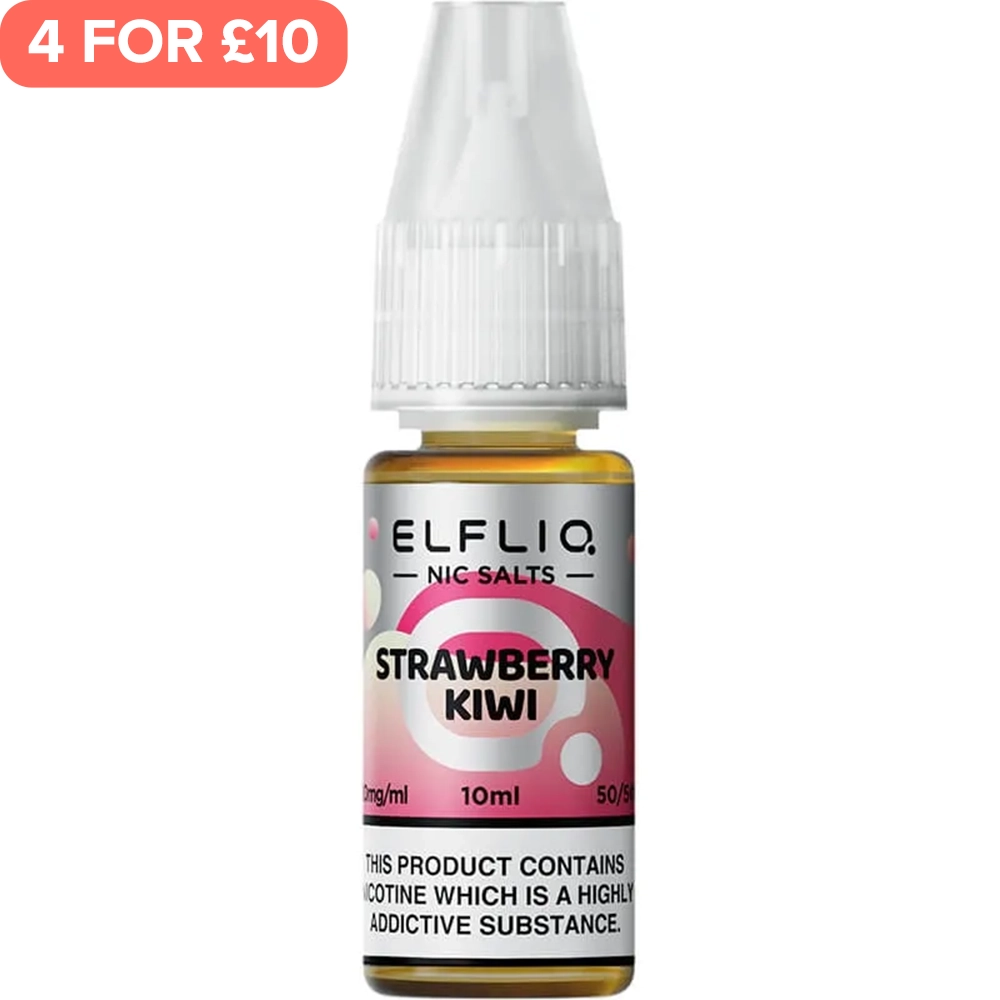 Strawberry Kiwi ELFLIQ by Elf Bar E-Liquid 10ml