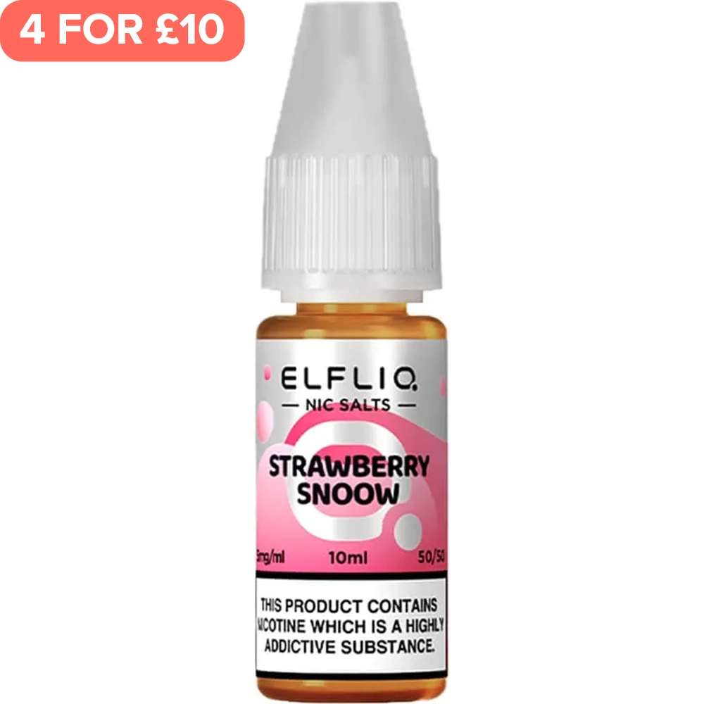 Strawberry Snoow ELFLIQ by Elf Bar E-Liquid 10ml
