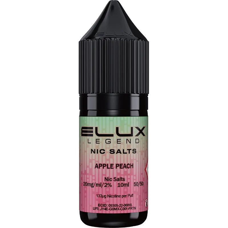 ELUX Legend Nic Salts Apple Peach E-Liquid 10ml