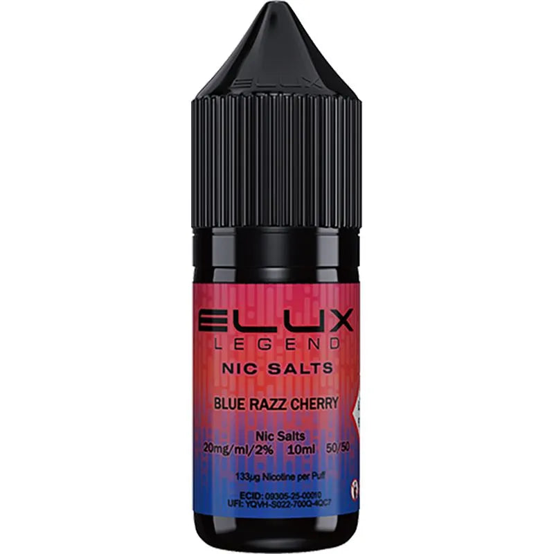 ELUX Legend Nic Salts Blue Razz Cherry E-Liquid 10ml