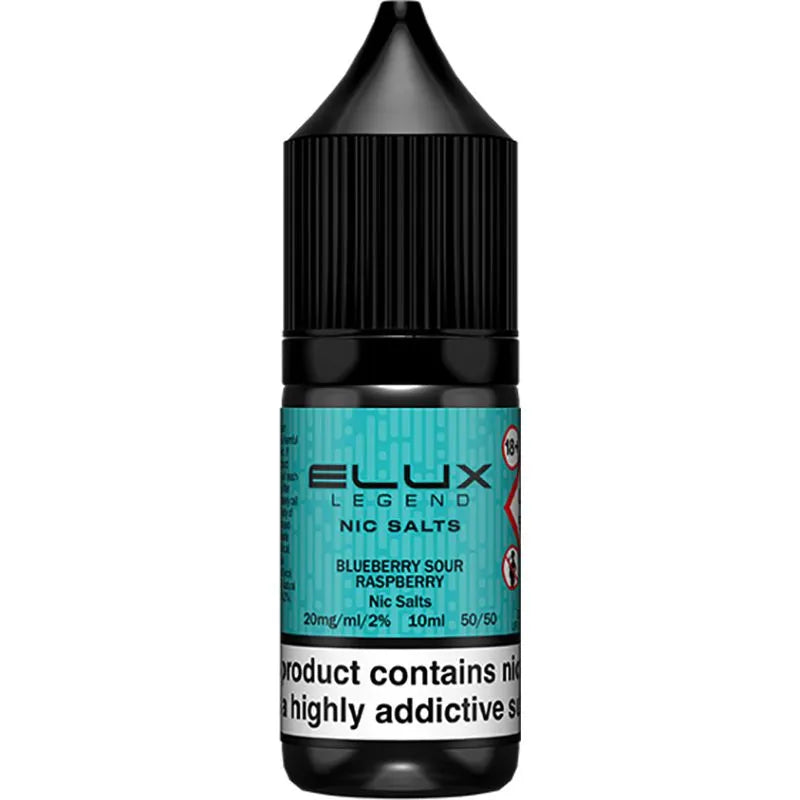 ELUX Legend Nic Salts Blueberry Sour Raspberry E-Liquid 10ml