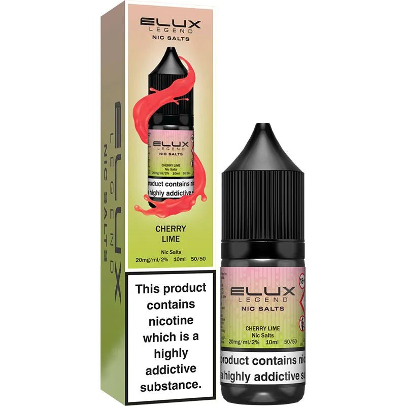 Buy Cherry Lime ELUX Legend Nic Salts E-Liquids