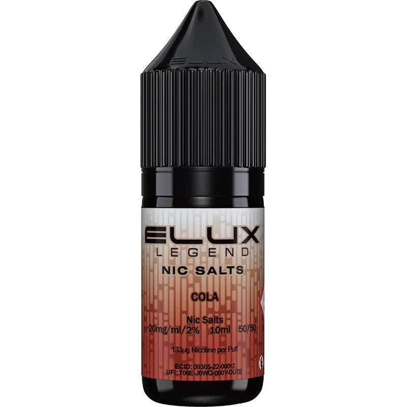 ELUX Legend Nic Salts Cola E-Liquid 10ml