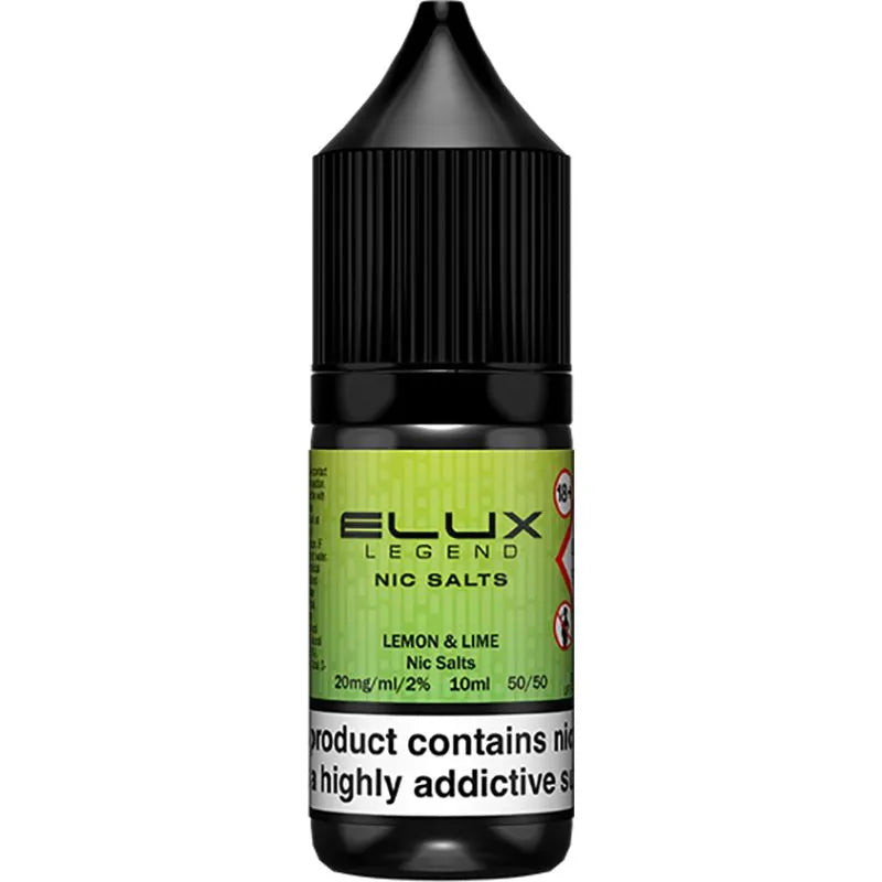ELUX Legend Nic Salts Lemon & Lime E-Liquid 10ml