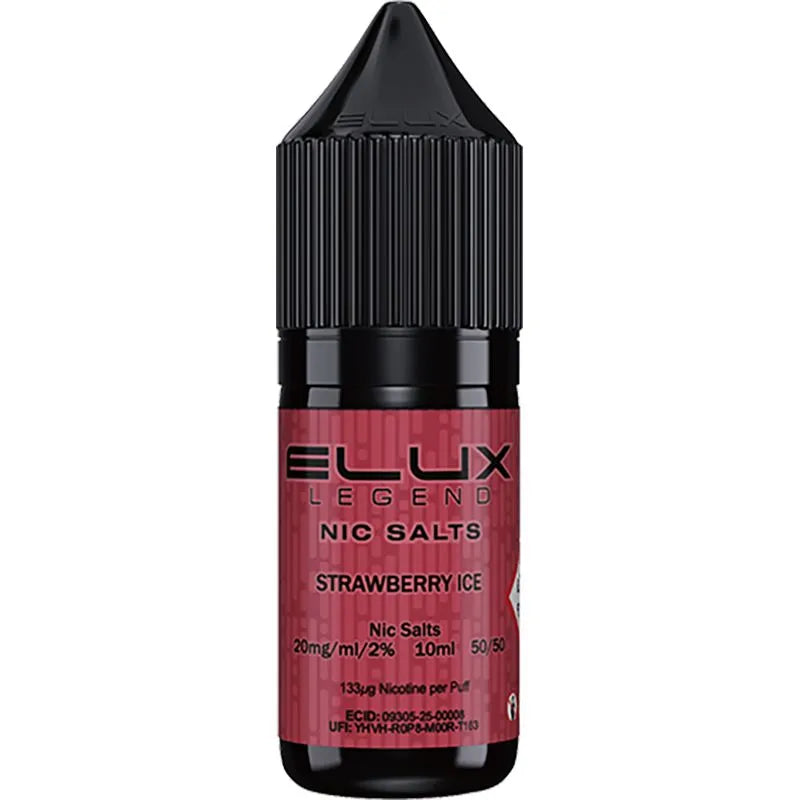 ELUX Legend Nic Salts Strawberry Ice E-Liquid 10ml