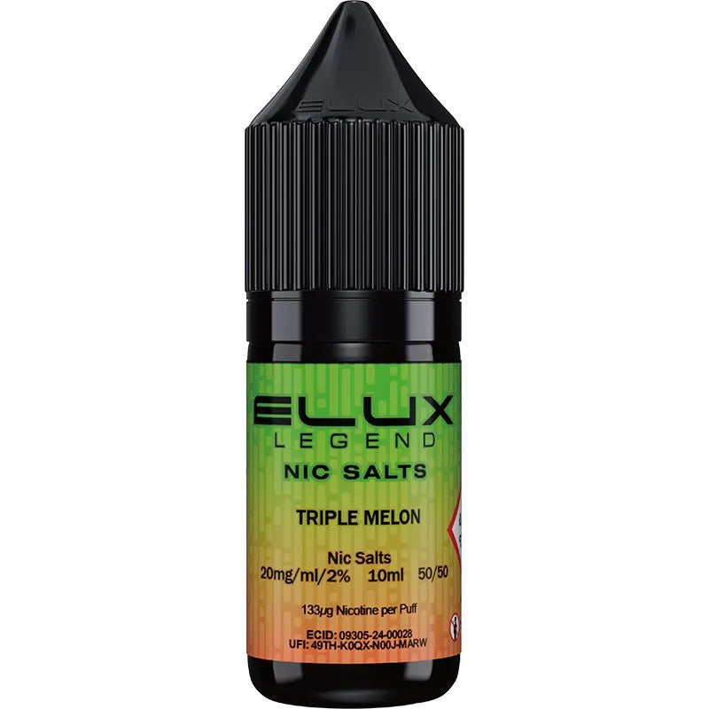 ELUX Legend Nic Salts Triple Melon E-Liquid 10ml