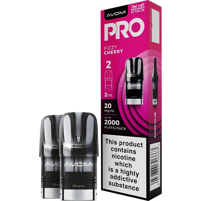 Fizzy Cherry Avomi PRO Pods 2 Pack