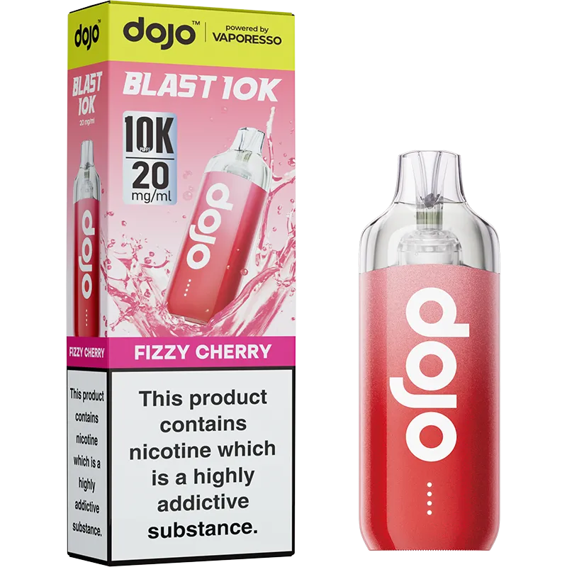 DOJO Blast 10K Fizzy Cherry Pod Vape Kit 10ml
