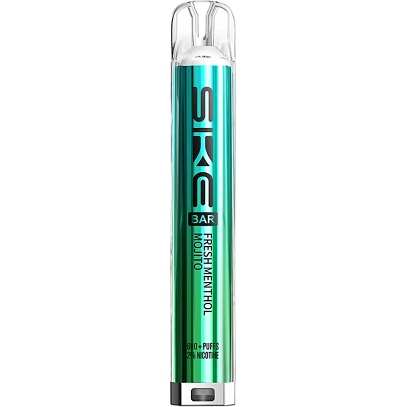 Fresh Menthol Mojito SKE Crystal Bar Pod Vape Kit 2ml