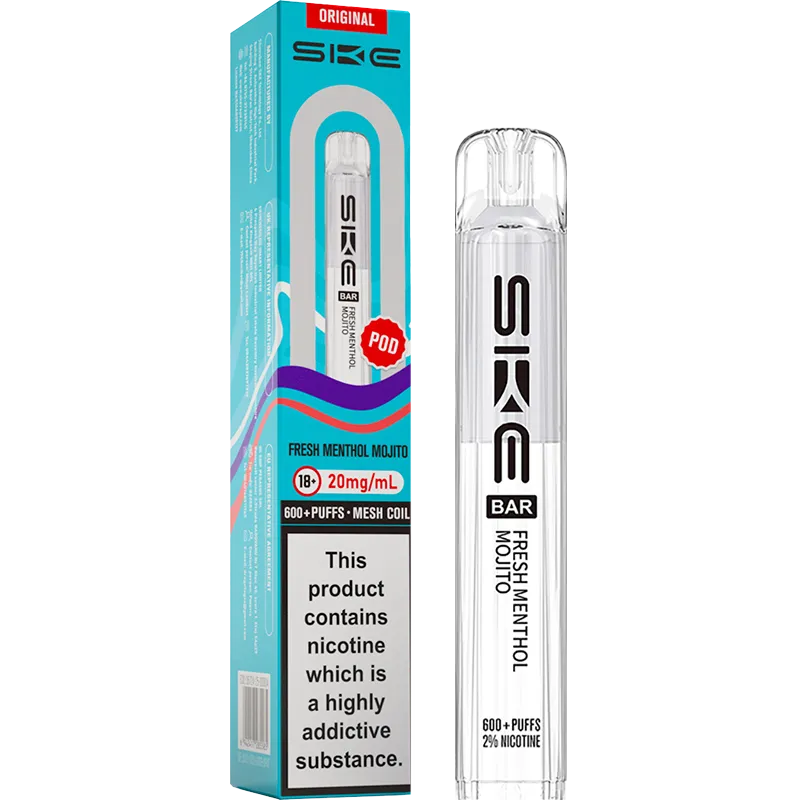 Fresh Menthol Mojito SKE Crystal Bar Pod 2ml