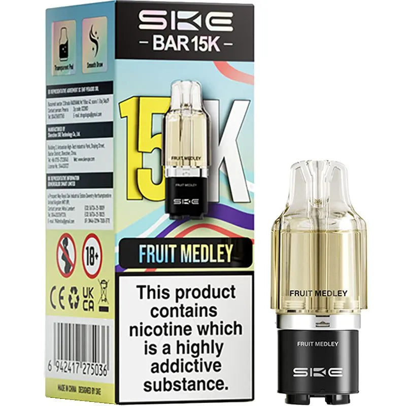 Fruit Medley SKE Bar 15K Pod & Refill 12ml