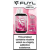 FUYL by Dinner Lady 600 Cherry Cotton Disposable Vape