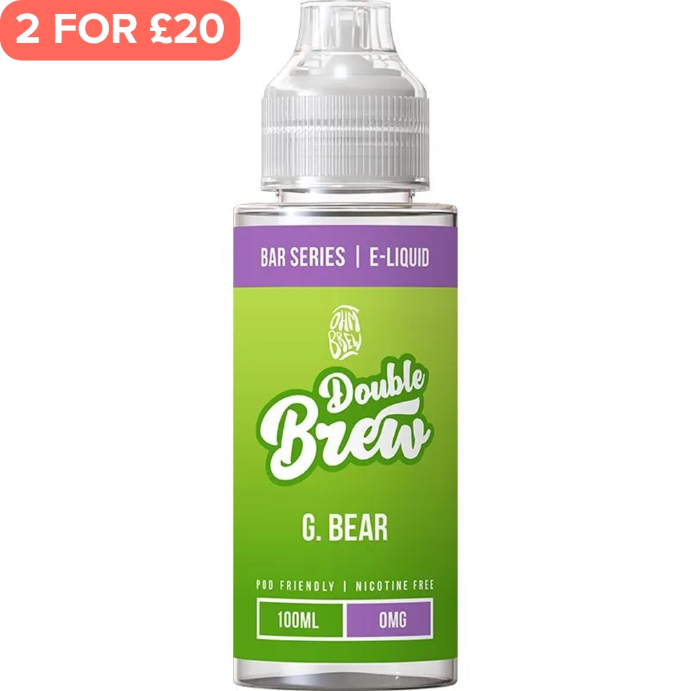 G. Bear Double Brew E-Liquid 100ml
