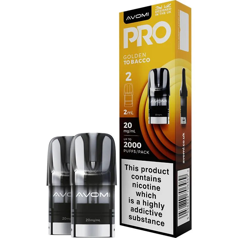 Golden Tobacco Avomi PRO Pods 2 Pack