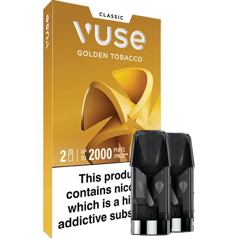 Golden Tobacco Vuse Pod 2 Pack