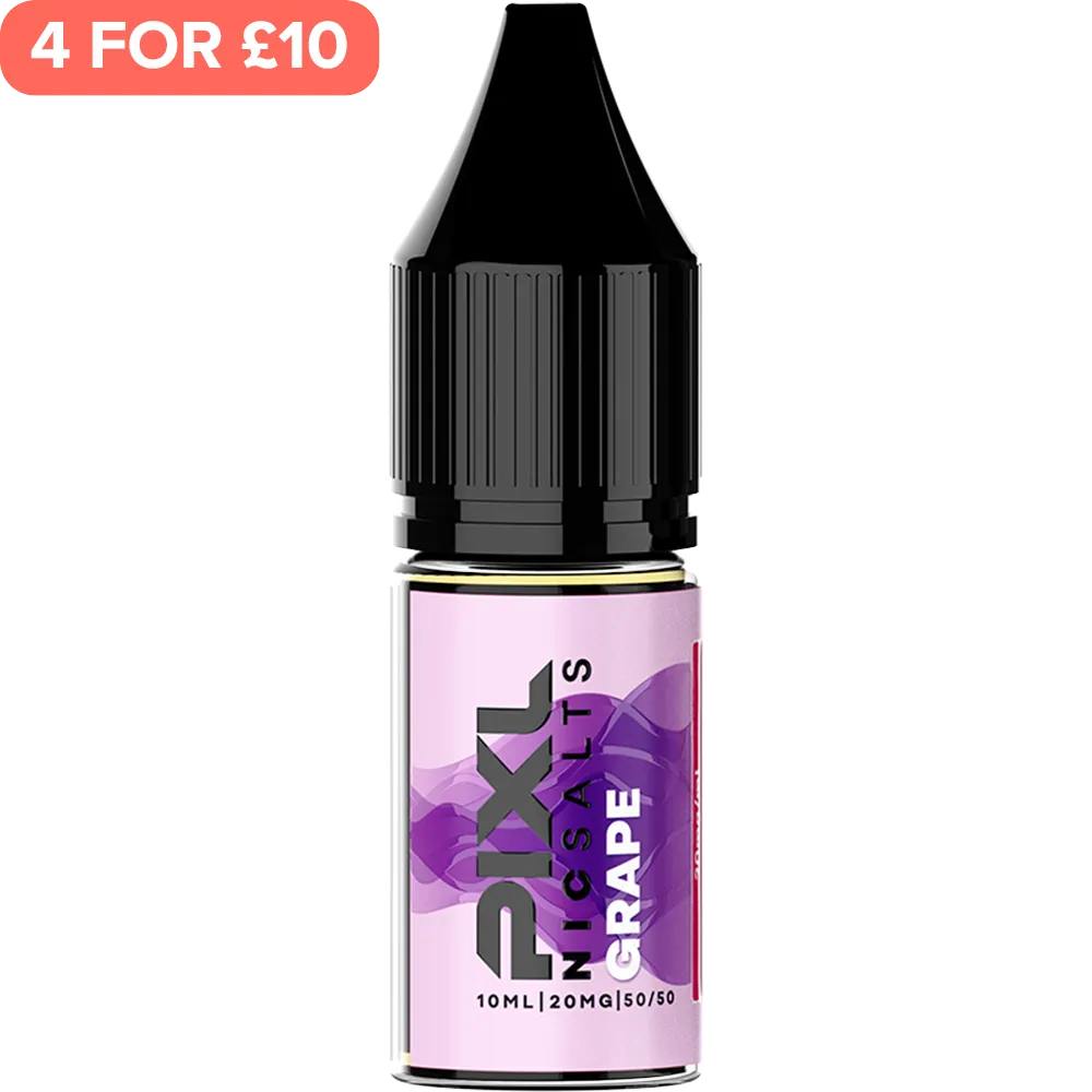 Grape PIXL Nic Salts E-Liquid 10ml