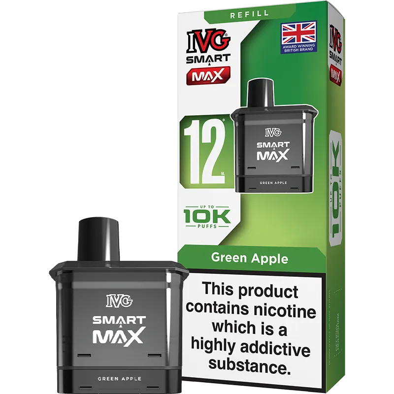 Green Apple IVG Smart Max Pod & Refill 12ml