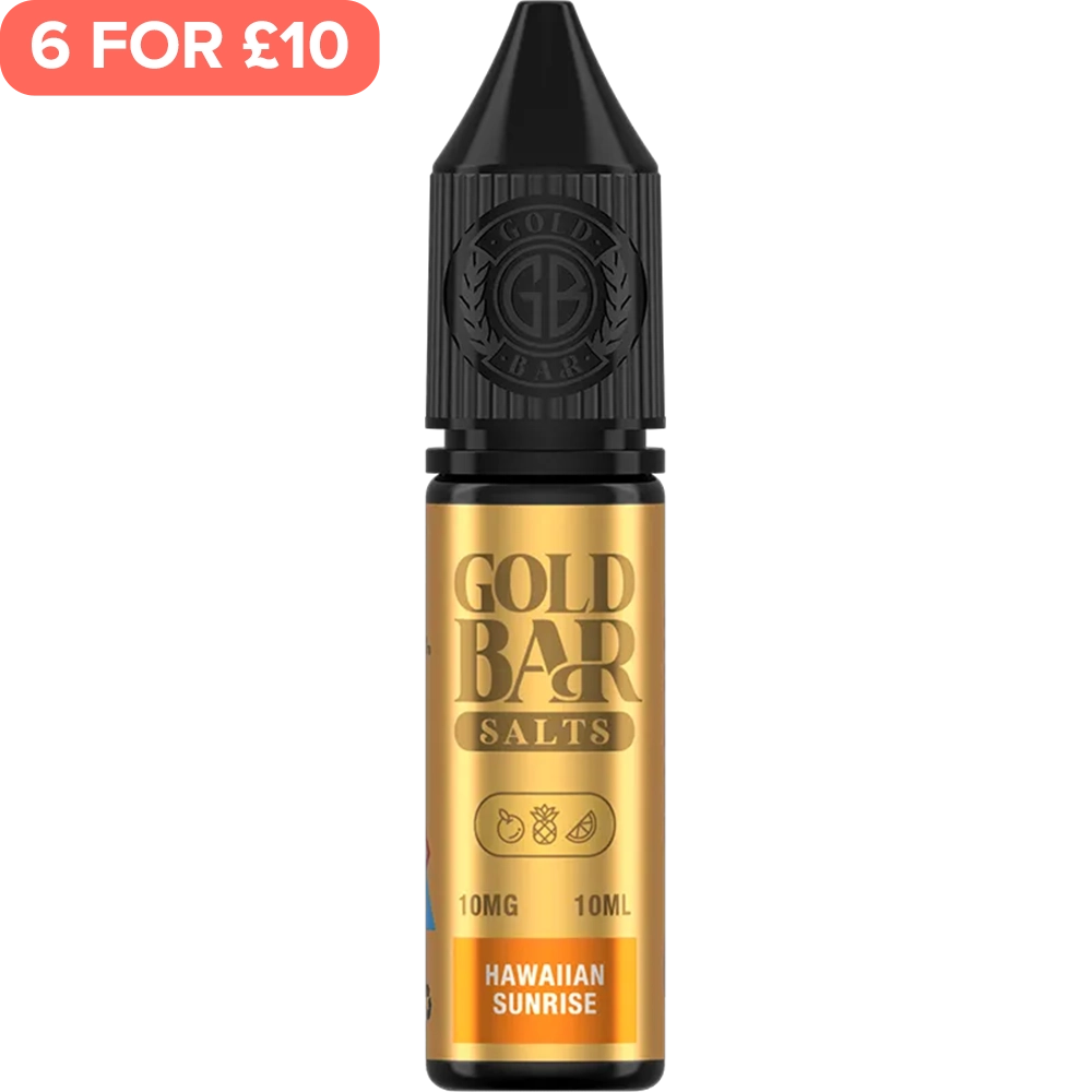 Hawaiian Sunrise Gold Bar Salts E-Liquid 10ml