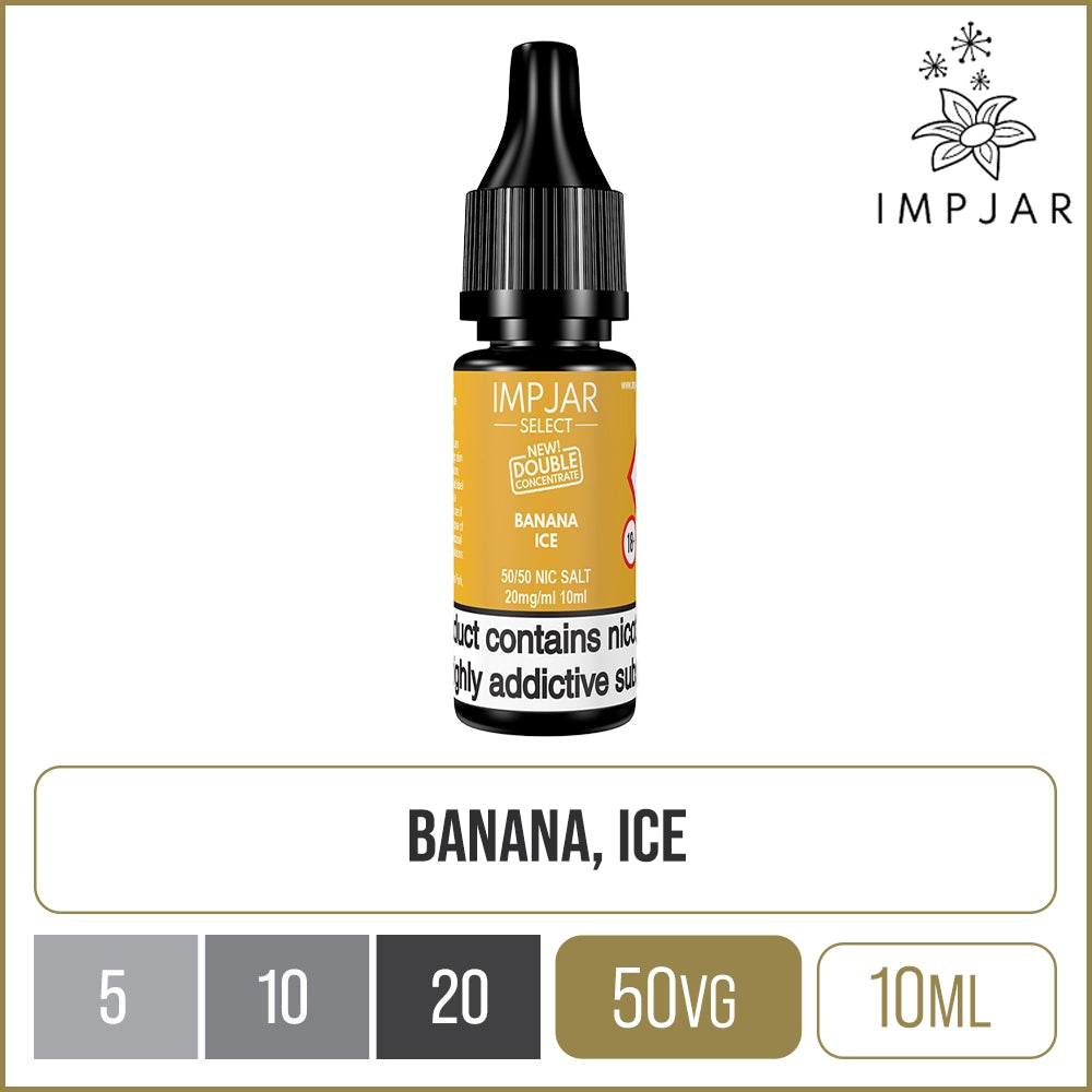 Banana Ice Imp Jar Select E-Liquid 10ml