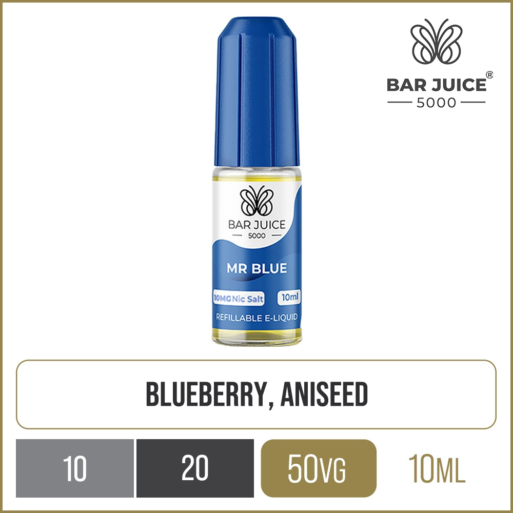 Bar Juice 5000 Mr Blue E-Liquid 10ml