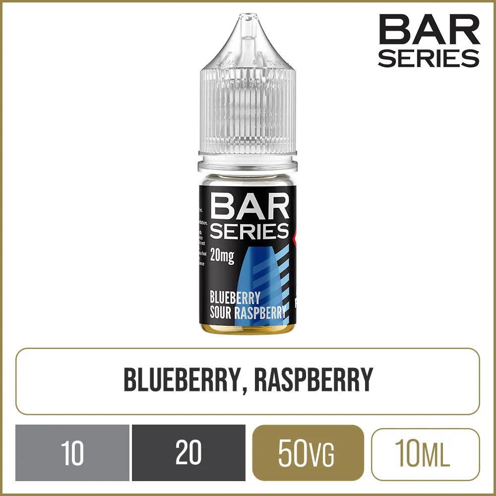 Bar Series Blueberry Sour Raspberry E-Liquid 10ml