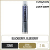 Blackberry Blueberry Hawcos x Lost Mary Crystal Pro Pod Vape Kit 2ml