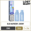 Blue Razz Cherry Lost Mary BM600 Pods 2 Pack