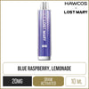 Blue Razz Lemonade Hawcos x Lost Mary Pro Max 7000 Pod Vape Kit 10ml