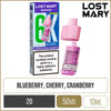 Blueberry Cherry Cranberry Lost Mary BM6000 Pod & Refill 12ml