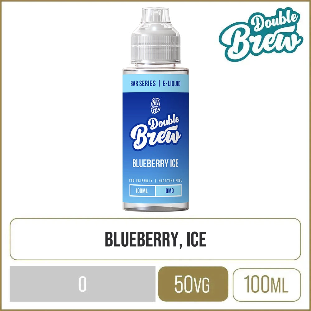 Blueberry Ice Double Brew E-Liquid 100ml