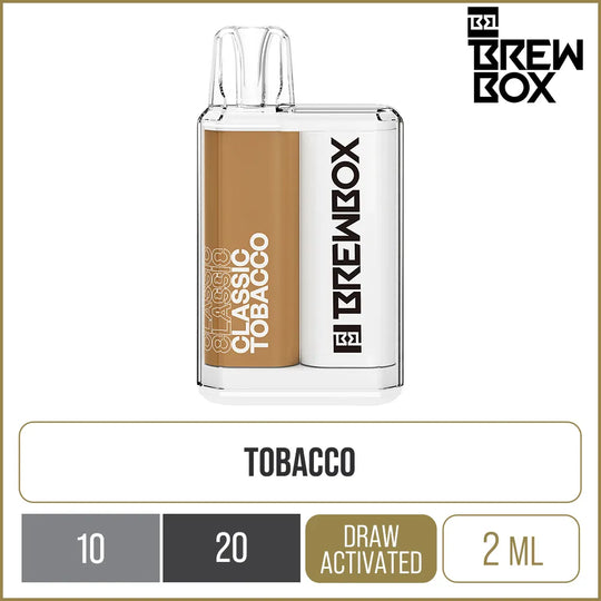 BrewBox Classic Tobacco Disposable Vape