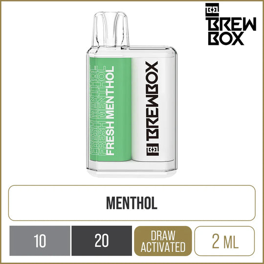BrewBox Fresh Menthol Disposable Vape
