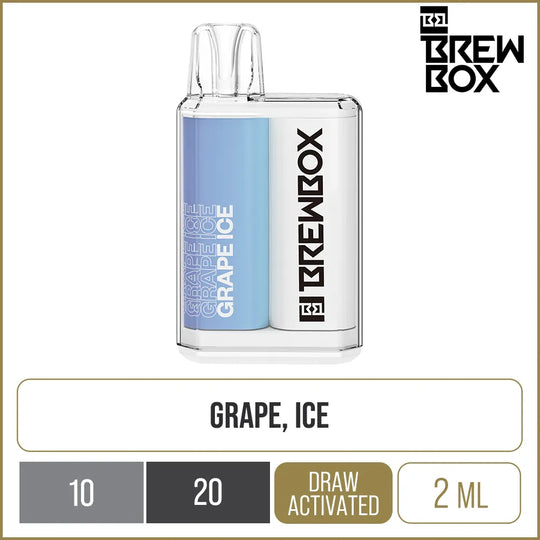 BrewBox Grape Ice Disposable Vape