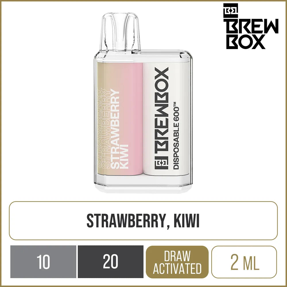 BrewBox Strawberry Kiwi Disposable Vape