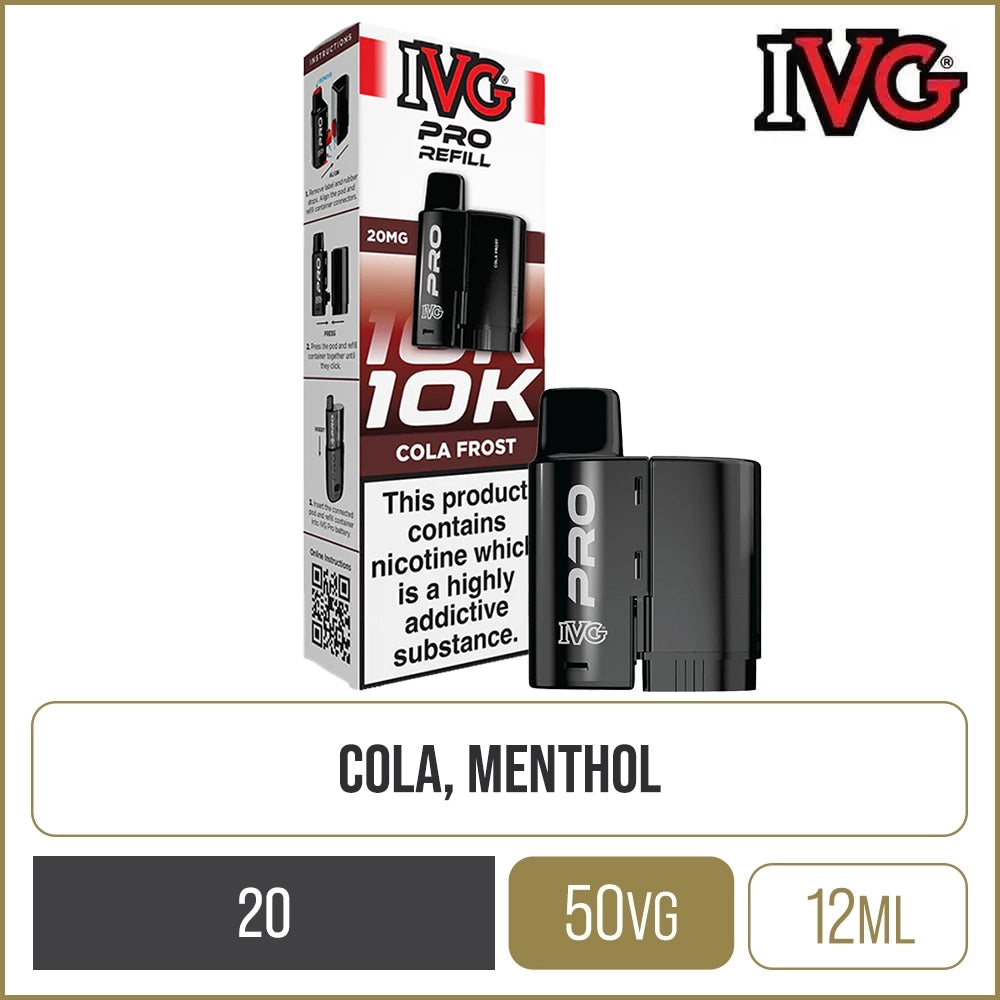 Cola Frost IVG Pro Pod & Refill 12ml