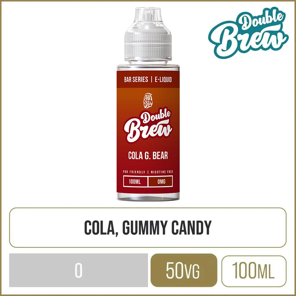 Cola G. Bear Double Brew E-Liquid 100ml
