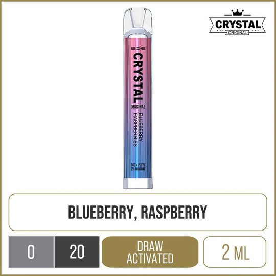SKE Crystal Bar Blueberry Raspberries Disposable Vape