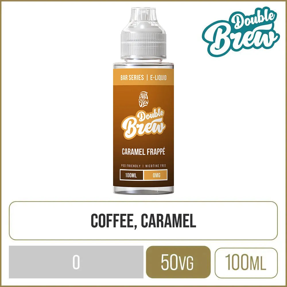 Buy Caramel Frappe Double Brew E-Liquid 100ml Online Buy Caramel Frappe Double Brew E-Liquid 100ml Online