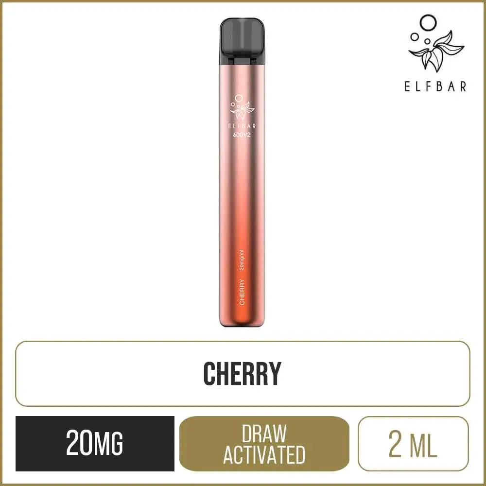 Elf Bar 600V2 Cherry Disposable Vape