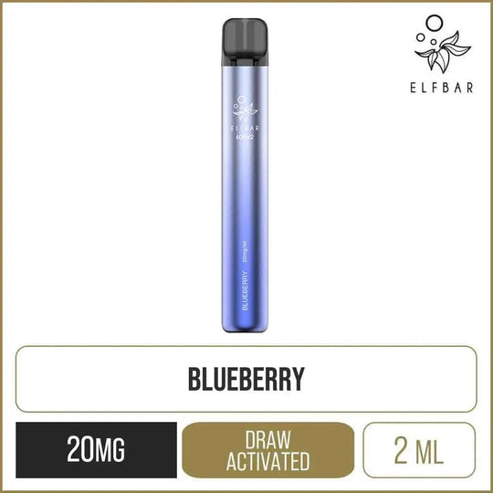 Elf Bar 600V2 Blueberry Disposable Vape