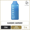 Elf Bar AF5000 Blueberry Sour Raspberry Rechargeable Disposable Vape 12ml